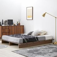 幅160][ダブル] ベッドフレーム 単品orマットレスセット ロータイプ