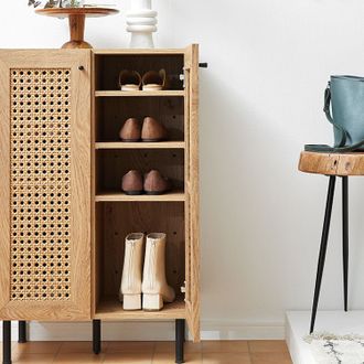 ラタン調シューズボックス[幅60] | 【公式】LOWYA(ロウヤ) 家具