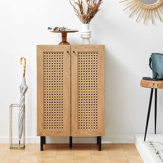 ラタン調シューズボックス[幅60] | 【公式】LOWYA(ロウヤ) 家具