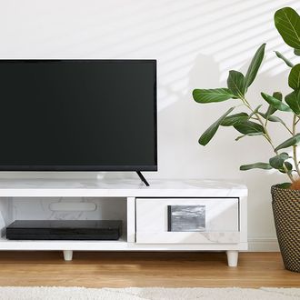 大理石調テレビ台 ローボード [幅140] | 【公式】LOWYA(ロウヤ) 家具