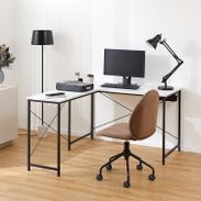 大理石柄L字デスク パソコンデスク | 【公式】LOWYA(ロウヤ) 家具