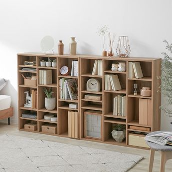 本棚(幅90cm) 可動棚のブックシェルフ ディスプレイラック | 【公式