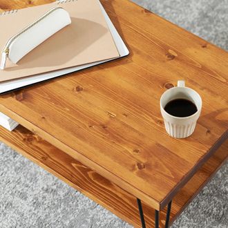 美品】LOWYA ローテーブル 木目調 幅60㎝※大阪引き取り限定 美品