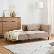 2人掛けソファ ベルベット調のコンパクトサイズ [幅153] | 【公式