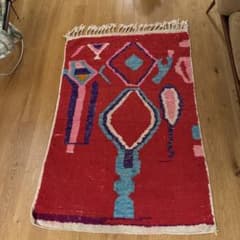 T*a様 モロッコ ヴィンテージラグ ブジャド 。オルネ ド フォイユで