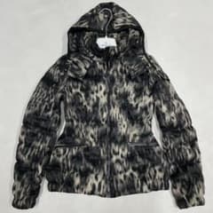 MONCLER モンクレール SABY ダウンジャケット レオパード レディース