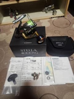 SHIMANO STELLA 4000XG 極上ライン付きOH済み未使用 - メルカリ