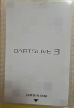 激レア】銀箔 DARTSLIVE 3 ダーツライブカード 抽選当選品 - メルカリ