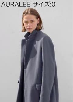 値下げしました！】AURALEE ダブルクロスライトチェスターフィールド