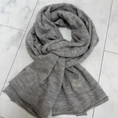 新品未使用☆ジョゼフ オンワード カシミアマフラー グレー濃淡