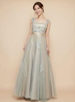 ANNABELLE]ゴージャスビーズ刺繡オリーブラメチュールドレス - メルカリ