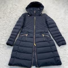 極美品✨ トミーヒルフィガー ロングダウンコート ゴールド金具 XS