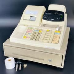 TEC 電子レジスター 背面液晶付 AR-250 店舗用品 【動作確認済み