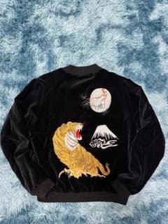 坊屋春道モデル】CROWS リバーシブル 別珍 スカジャン