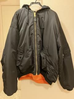 VETEMENTS 【24-25AW】フーデッドボンバージャケット サイズM美品