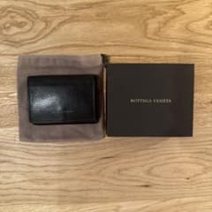 希少ライン】ボッテガヴェネタ 三つ折り財布 ロゴプリント イントレ