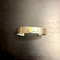 一点物ゴローズgro'sオールドOLD唐草ブレス エンド掘り太陽 - メルカリ