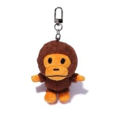 A BATHING APE もこもこ マイロ キーホルダー - メルカリ