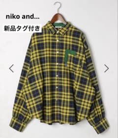 新品】ニコアンド -be with M- Misayoカラフルチェックシャツ - メルカリ
