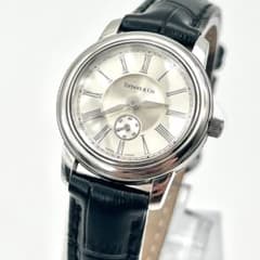 美品✨ 新品ベルト ティファニー マークラウンド スモセコ ローマ