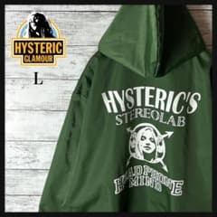 3825M【美品】ヒステリックグラマー☆ヒスガール ハーフジップ