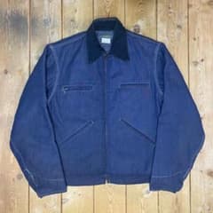 70s ヴィンテージ OshKosh ブランケット デニム ワーク ジャケット