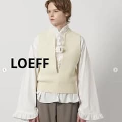 お値下❣️LOEFF スリットネック ベスト2025AW - メルカリ