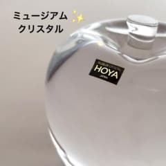 HOYA MUSEUM CRYSTAL りんご クリスタルガラス オブジェ - メルカリ