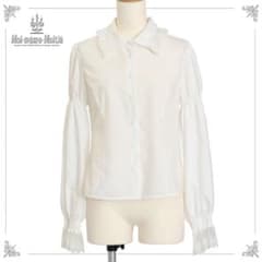モワメームモワティエ シャーリングブラウス 9号 - メルカリ