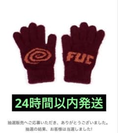 SOL x FUC Hairy Gloves (Red) 手袋 - メルカリ