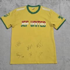 ジェフユナイテッド千葉 ユニフォーム イエロー Jリーグ 12番 サイン