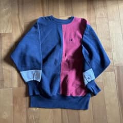 90年代 希少 リバースウィーブ マルチカラー クレイジー 珍ピオン XL