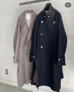 ANCELLM アンセルム DOUBLE-BREASTED COAT コート - メルカリ