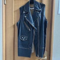 mm6 レザー ジレ マルジェラ トップス ベスト - メルカリ