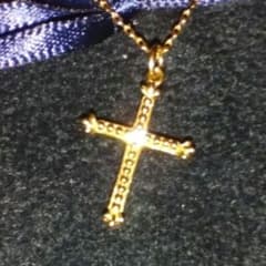 廃盤 希少 大人気】アーカー AHKAH クレアクロスネックレス K18 - メルカリ