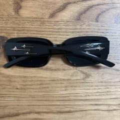 レクタングルサングラスgentle monster キャットアイ ブラックy2k