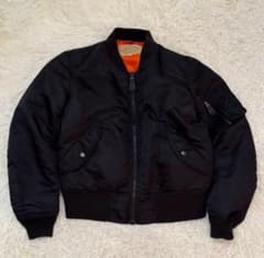 1944 AVIREX MA-1フライトジャケット 黒 Sサイズ 最終値下 - メルカリ