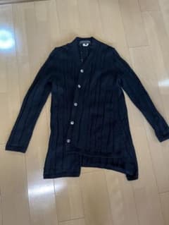 コムデギャルソンオムプリュス 捻れ ウールニットカーディガン PB-N032