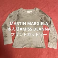 MARTIN MARGIELA本人期✖️MISS DEANNAプリントカットソー - メルカリ