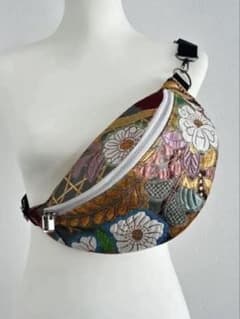 帯リメイク スリングバッグ｜ボディバッグ・クロスボディ｜一点物 帯