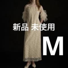 新品 LE'RURE Pearl motif embroidery dress - メルカリ