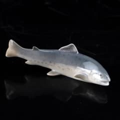 Y2905-5 ロイヤルコペンハーゲン フィギュリン ニジマス ふ - メルカリ