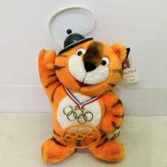 激レア☆1988年製☆タグ付き】ソウルオリンピック ホドリ ぬいぐるみ