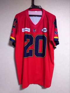 広島東洋カープ 20 栗林良吏 アメフト風 限定ユニフォーム Oサイズ