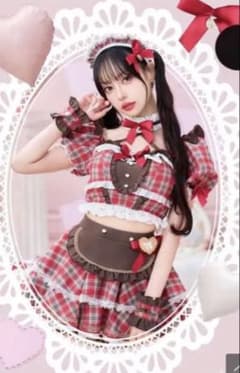 チョコラブチェックメイド《バレンタインコスプレ》Malymoon/マリー