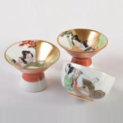 九谷焼 浮世絵 艶絵 春画盃 3点まとめて C 6712 - メルカリ