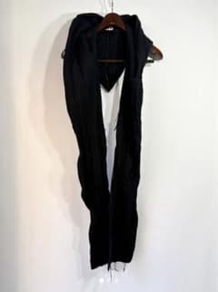 SUNSEA 24AW 30th 第七のストール ブラック - メルカリ