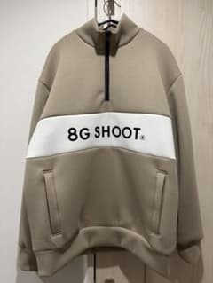 8G SHOOT ベージュ ハーフジップ トレーナー 窪塚洋介 値下げ不可 特価