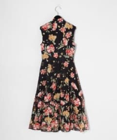 筧美和子さん着用グレースコンチネンタルフラワープリント3Dワンピース