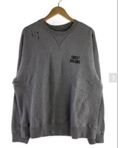 メゾンキネマ ダメージロゴスウェット Mサイズ - メルカリ